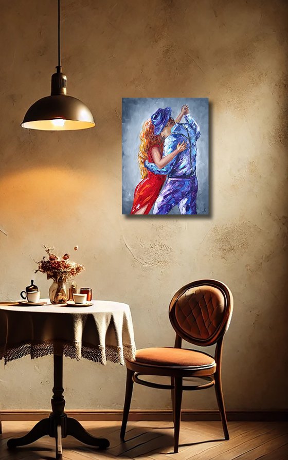 Tango - oil painting