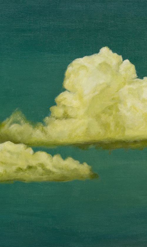 Fluffy clouds by Amy Devlin