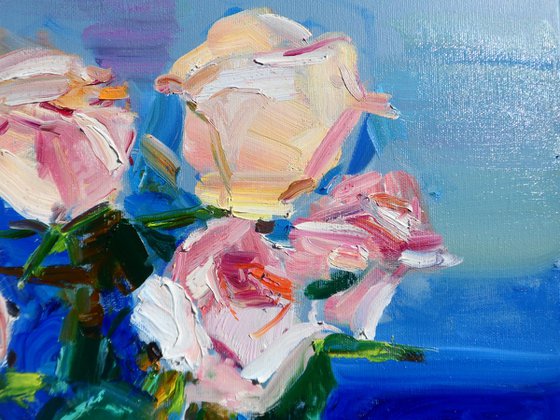 "  Roses on the terrace"