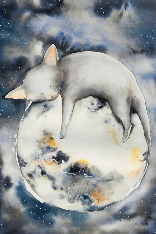 Sleeping On The Moon by Evgenia Smirnova