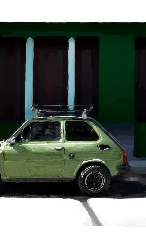 Petite Fiat 126 - Cuba by Thierry Machuron