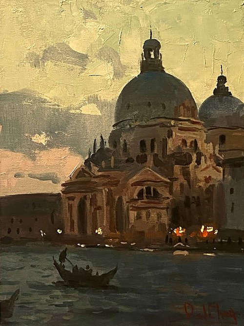Venice Sunset #11 by Paul Cheng