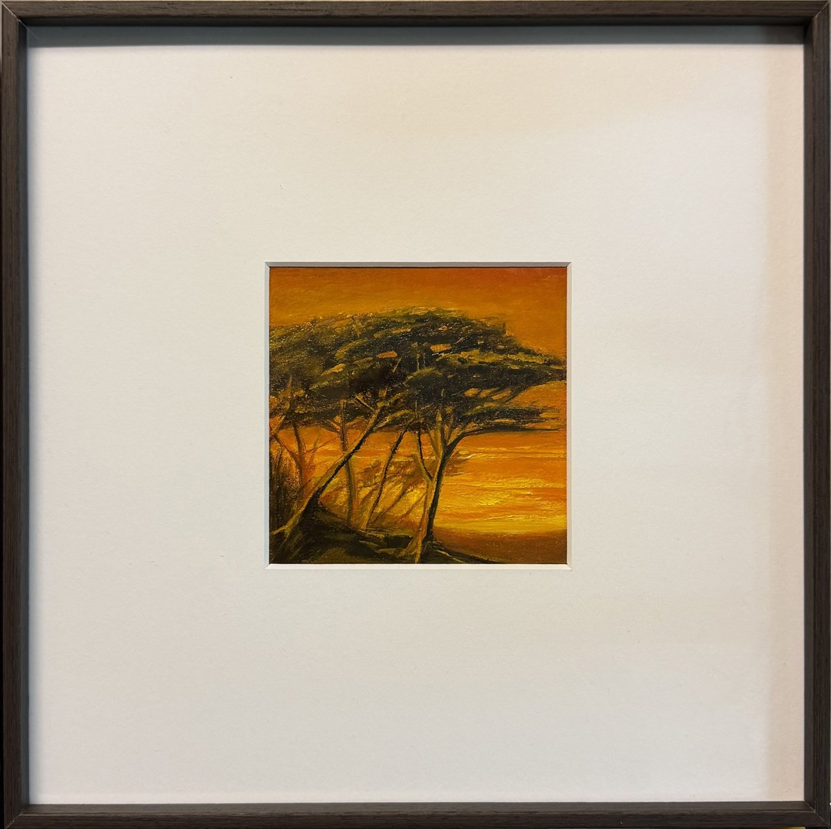 Burning Skies By Daiva Karaliute, 11 X 11, Artwork For Sale On Artfinder
