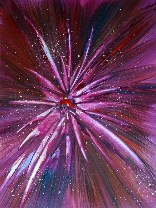 Flowerbed Fireworks 18 by Richard Vloemans