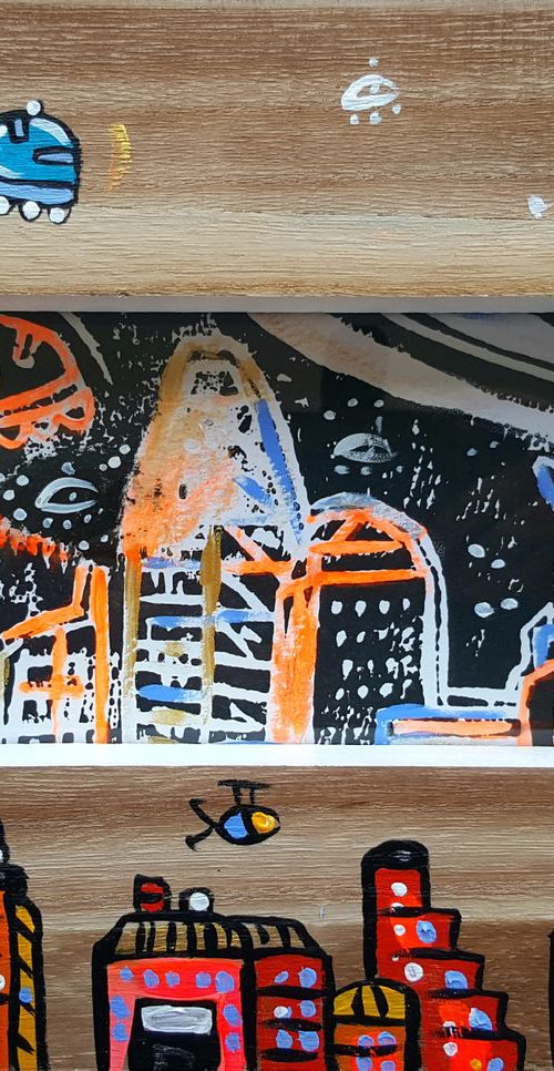 The second lost parallel dimension of London.. by Maria Luisa  Azzini