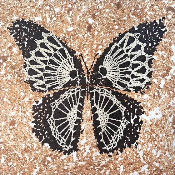 Set of 3 «Chocolate Butterflies»