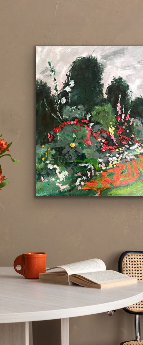 Corner of a Garden - Sargent by Pooja Verma