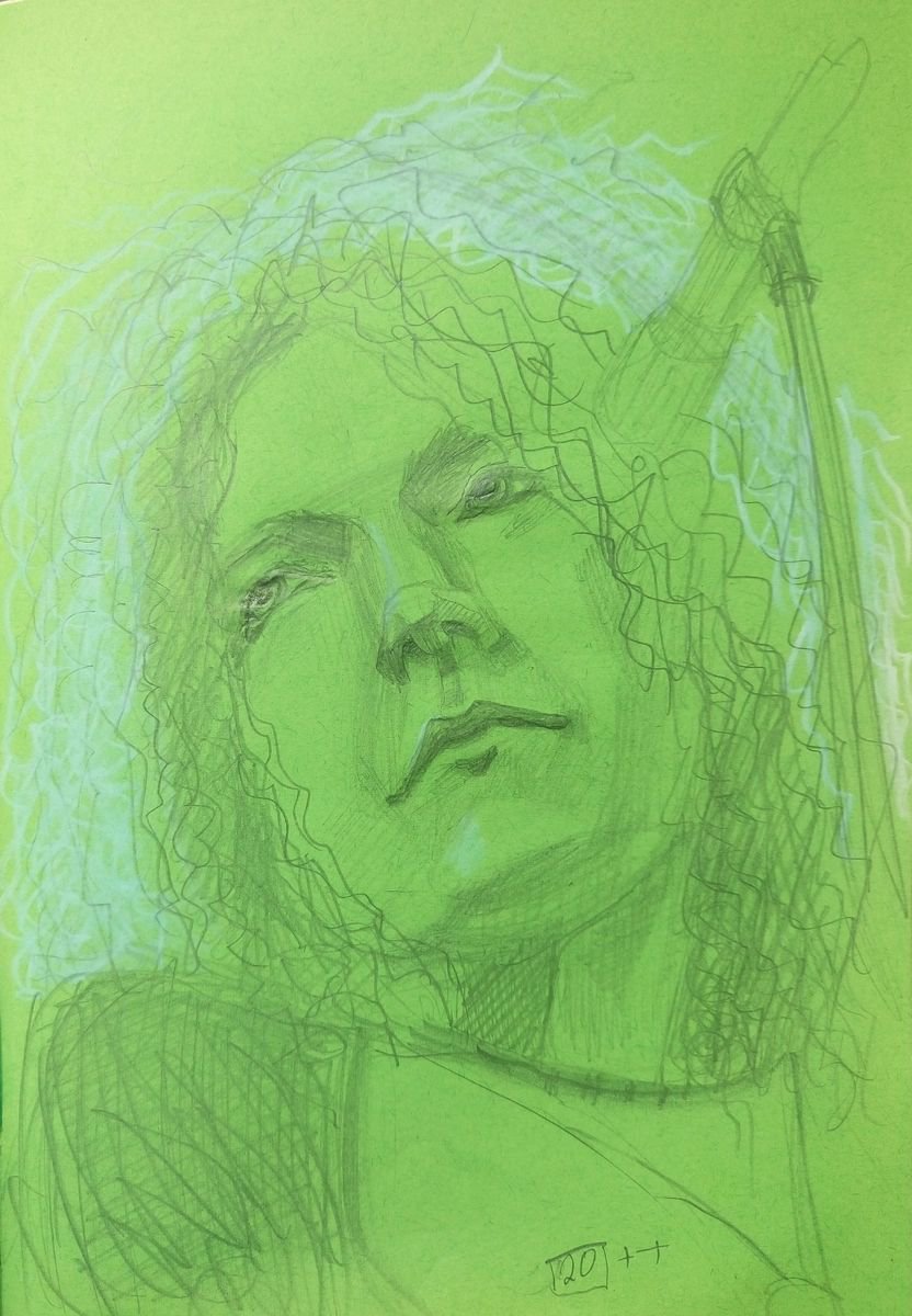 Portrait sketch 7 by Mag Verkhovets