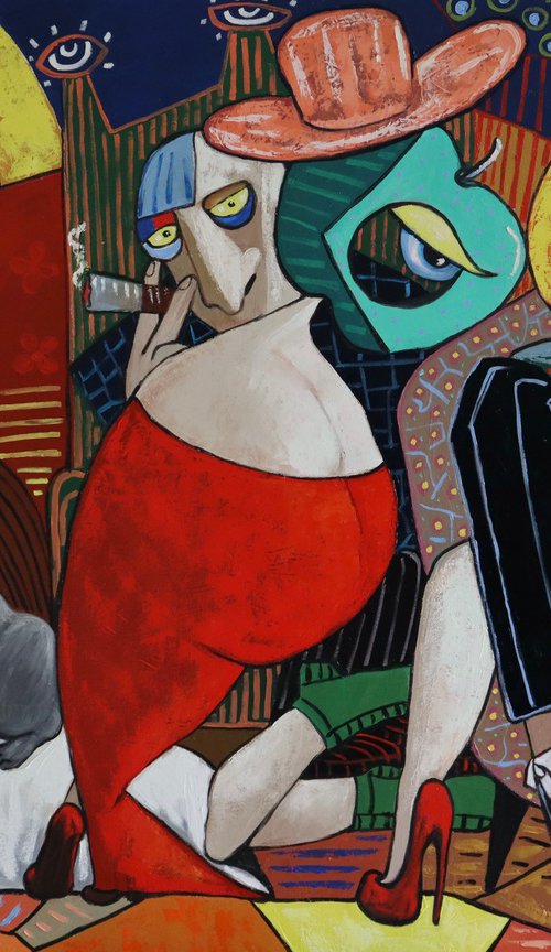 King of jazz relaxing by Ta Byrne