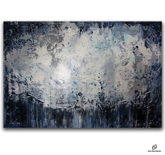 150x100cm. / abstract painting / Abstract 125