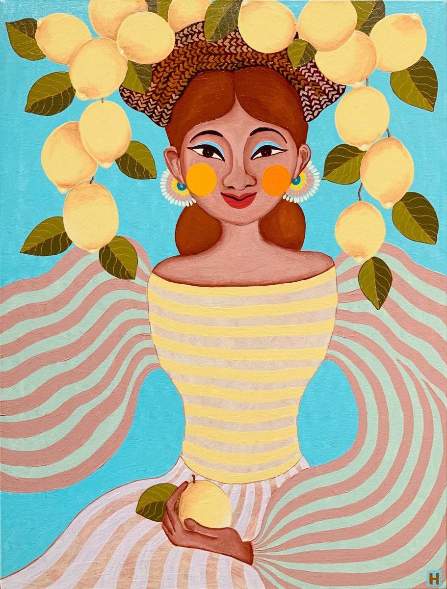 Frida Limone by Hiranya R