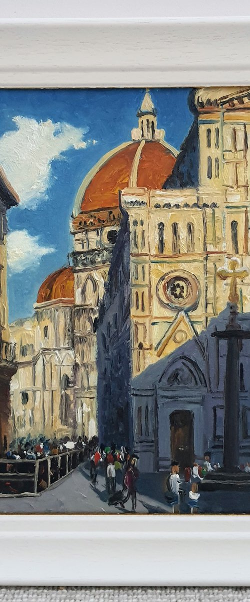 Florence, Il Duomo, Italy by Roberto Ponte