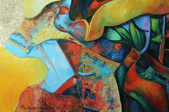 Gold. Interior Space