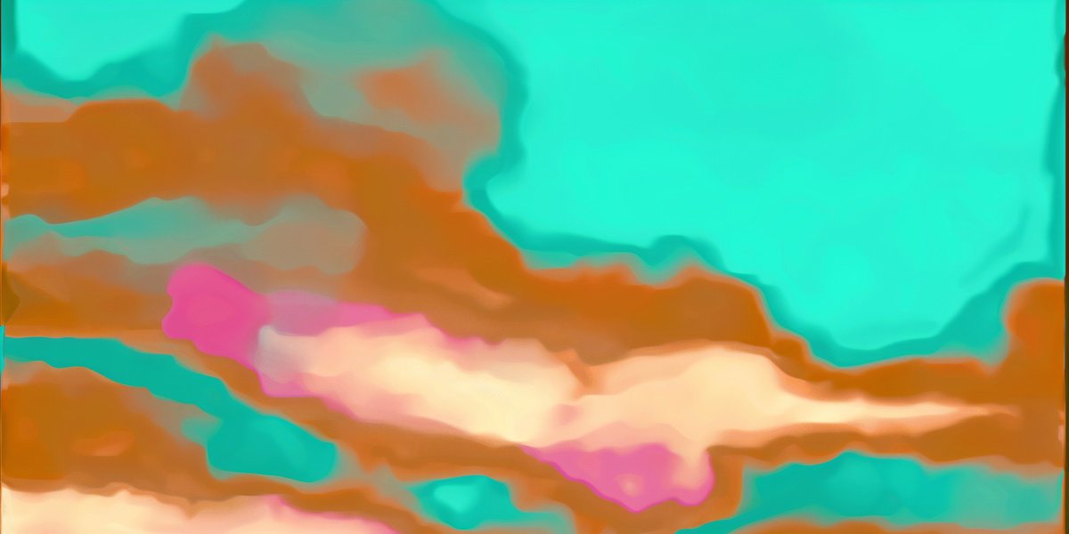  Sunset Before The Heat #2 By V+V Kniazievi, 47 X 24, Artwork For Sale On Artfinder