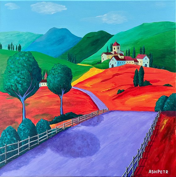Road to the village