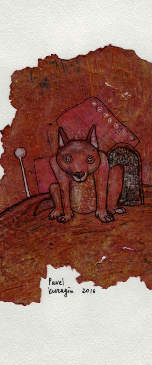 Lonely dog by Pavel Kuragin