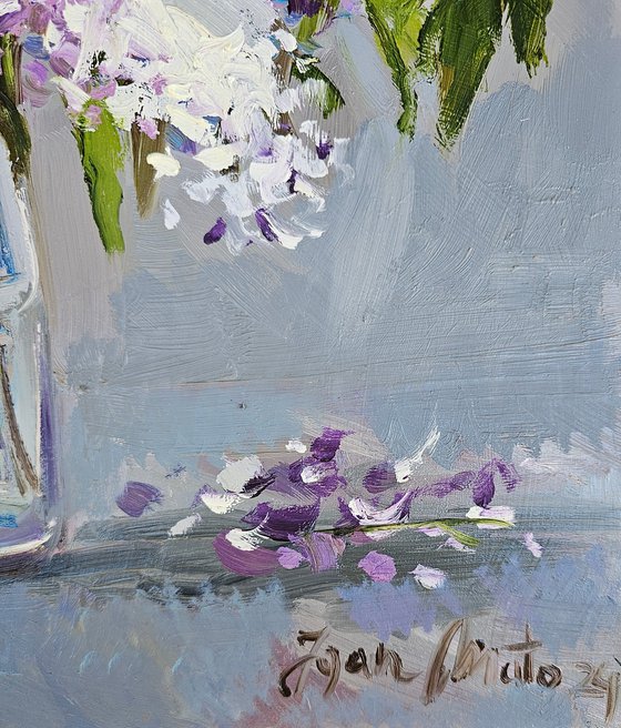 Vase of Lilacs