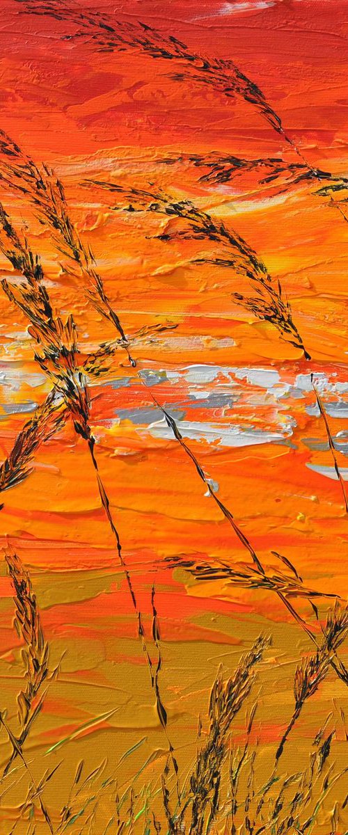 Grass in Gold by Daniel Urbaník