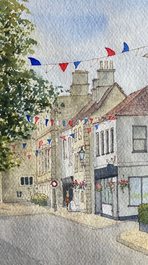 Corsham in Summer, Wiltshire by JANE DENTON