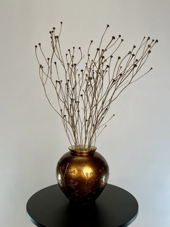 Wild field Flowers Dark Bronze