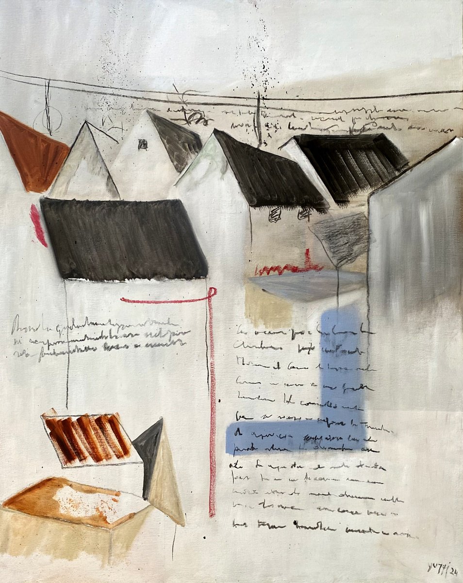 Un Paese By YS?rei, 31 X 39, Artwork For Sale On Artfinder