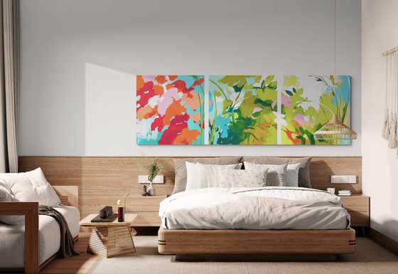 The rays touch the leaves #7