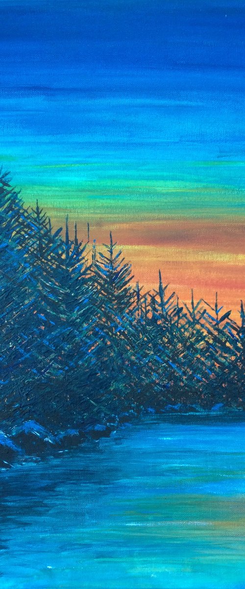 Spruce on the Water by Lucy Smerdon