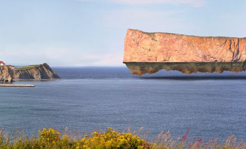 Percé in the air by Sylvain VIAU