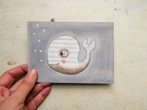 The tiny striped fish by Silvia Beneforti