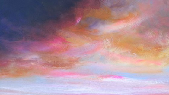 Seascape, "The Calm After the Storm" - Large Original Seascape Painting