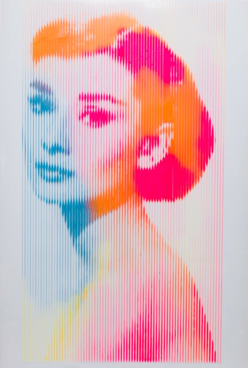 Audrey Hepburn Art Painting by Dane Shue by Dane Shue