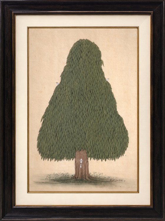 Royal Ashoka Tree | Original Miniature Art