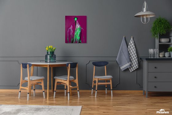 Alienation Magenta Figure