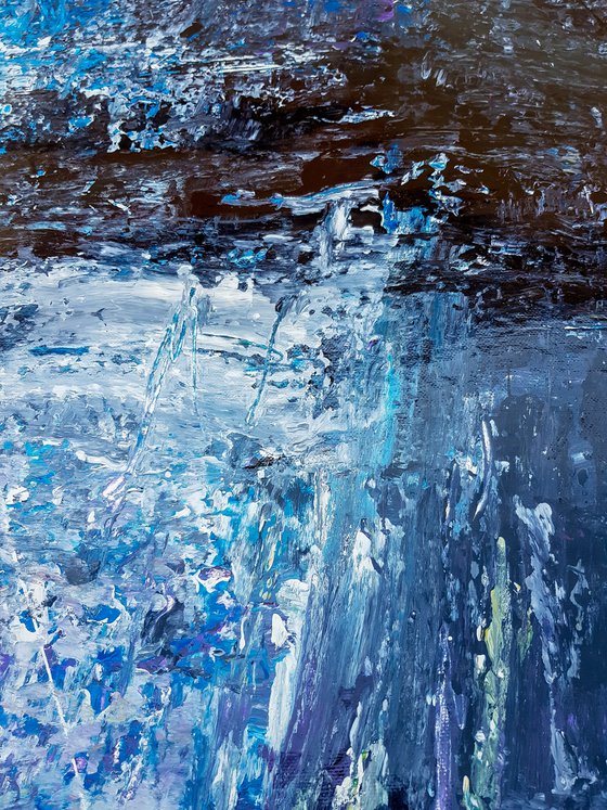 - Ambush N-8 - (W)160x(H)160 cm. Original Abstract Painting