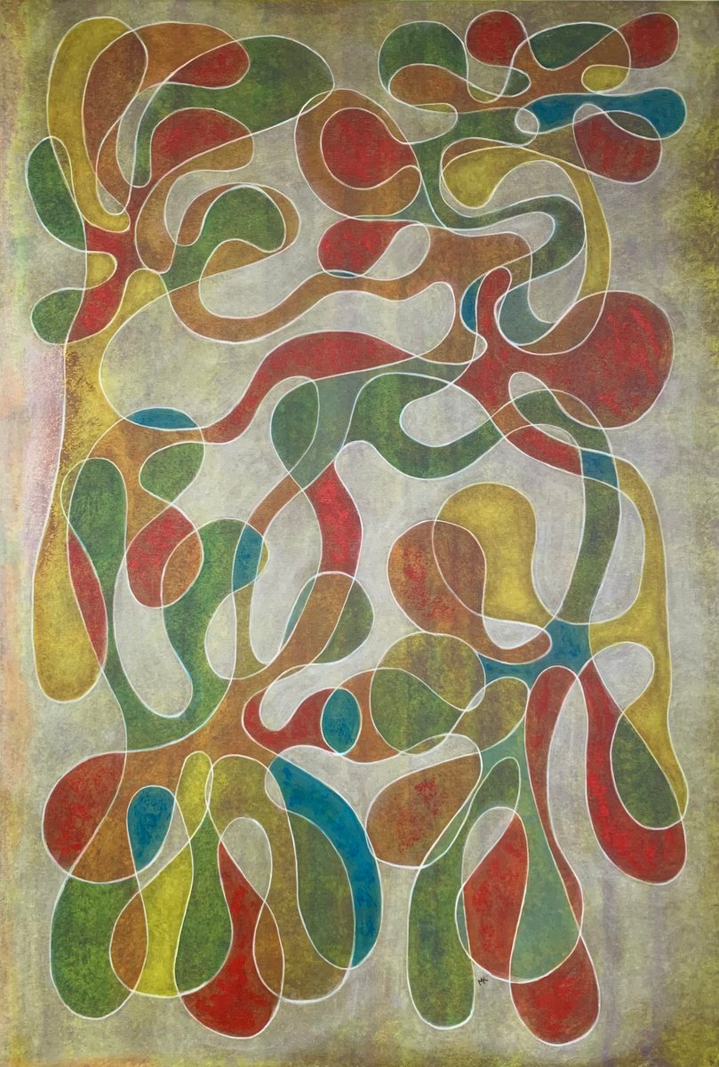  Boogie By Maarit Korhonen, 32 X 47, Artwork For Sale On Artfinder