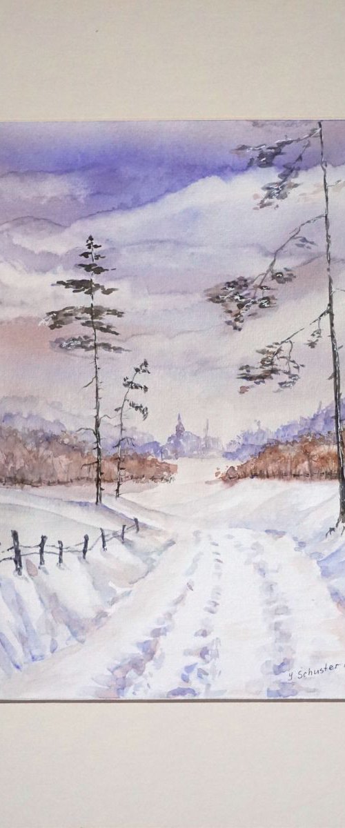 First Snow by Yulia Schuster