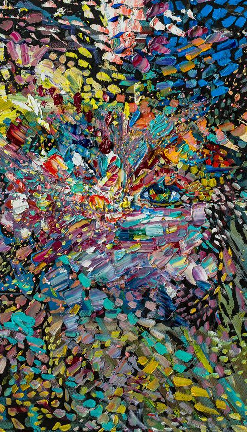 Thoughts on canvas. by Eva Akopian