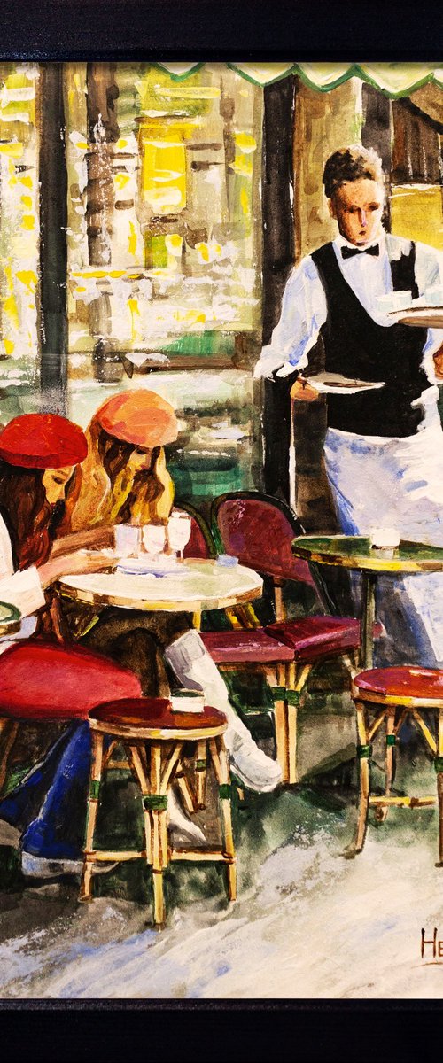 Cafe by Aleksandr Neliubin