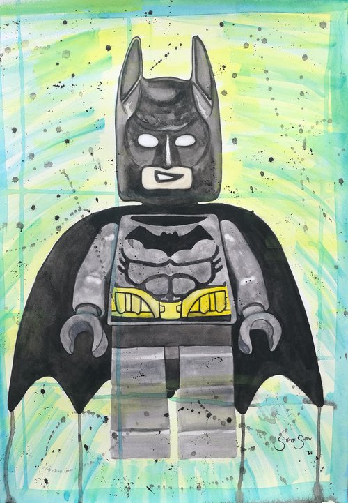 Lego Batman by Steven Shaw