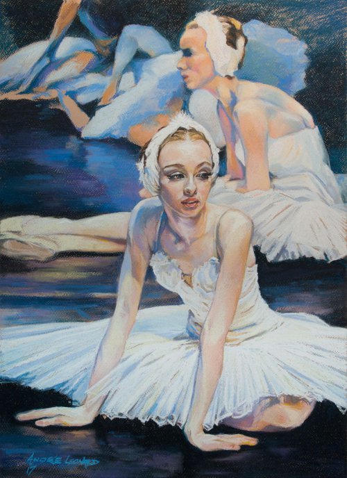 Ballet II Swans Rehearsal by Andre Leonard