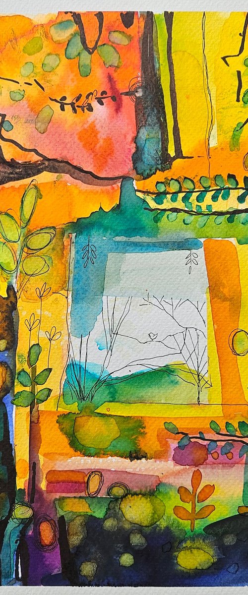 The world in the window by Simon Tünde