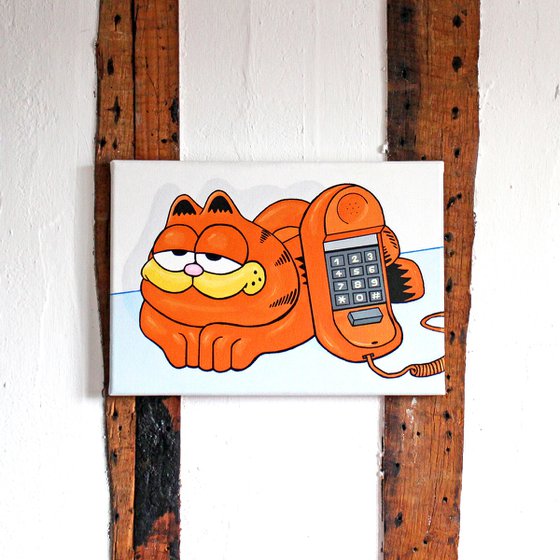 Garfield Phone Pop Art