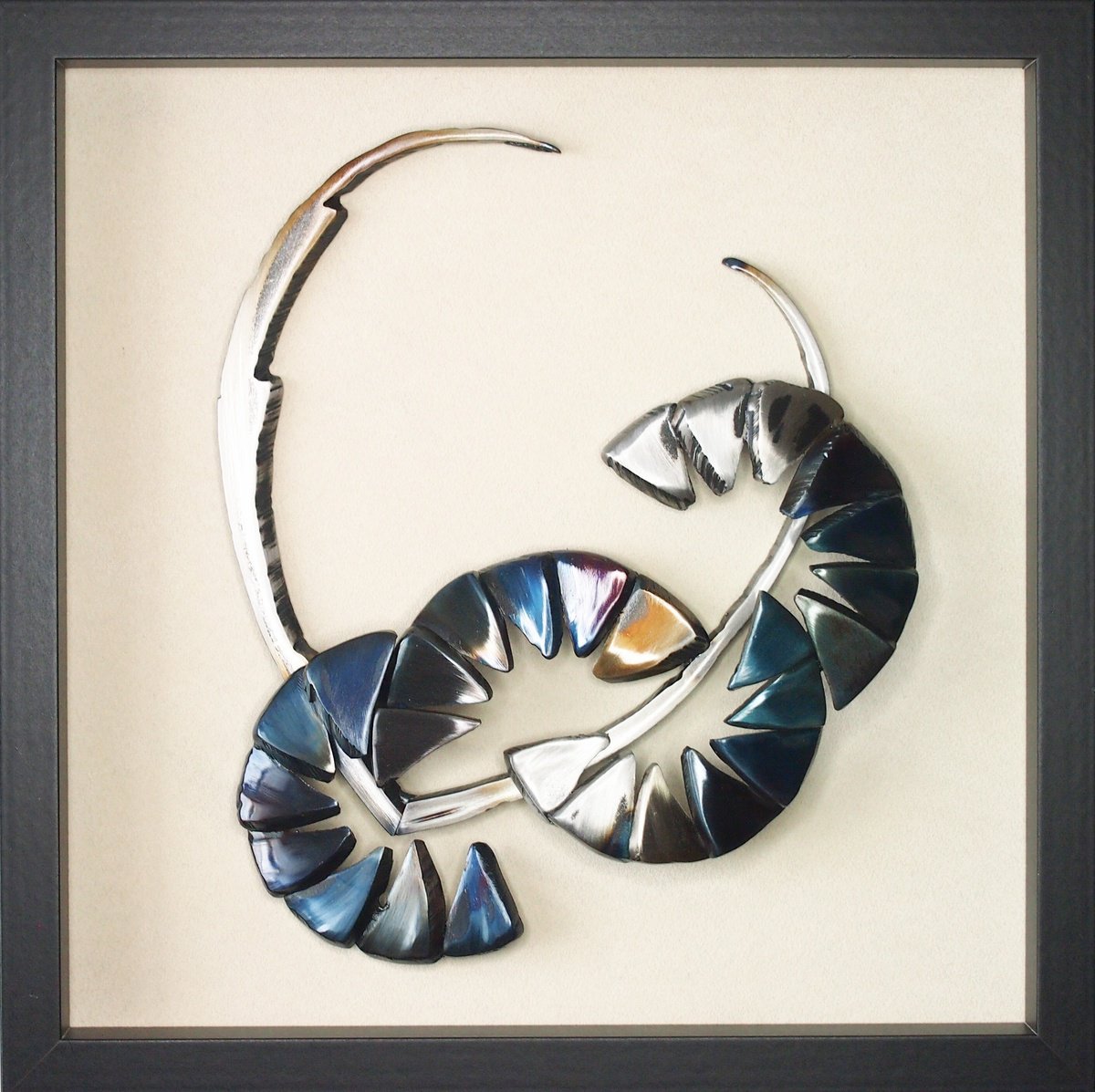 Urban And Pop Abstract Relief By Stevlin Yovchev, 11 X 11", "Before", Original Artwork