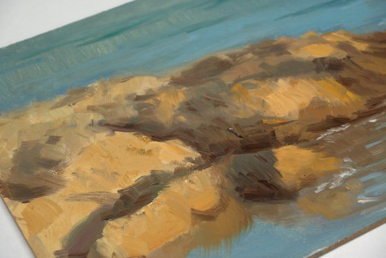 Rocks in evening light