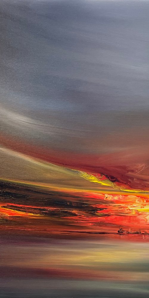 Scarlet Twilight by Timea  Valsami