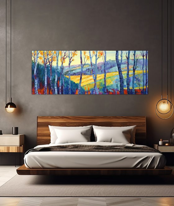 A Sunny Day In The Mountain