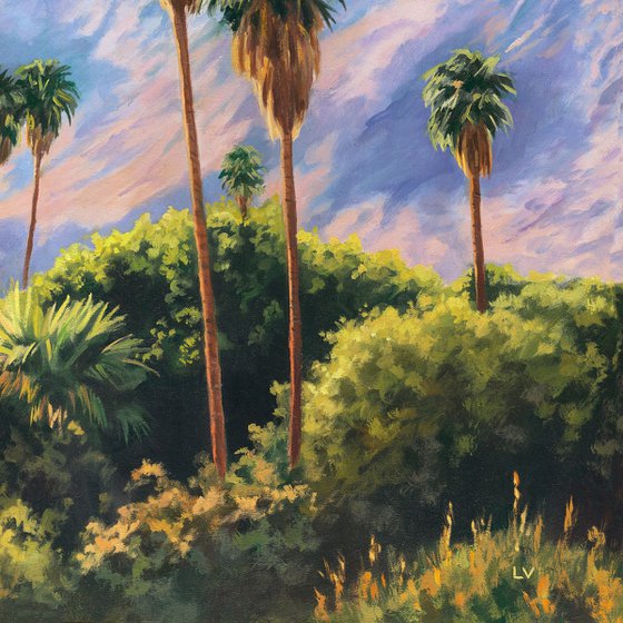 Palm Springs desert mountains