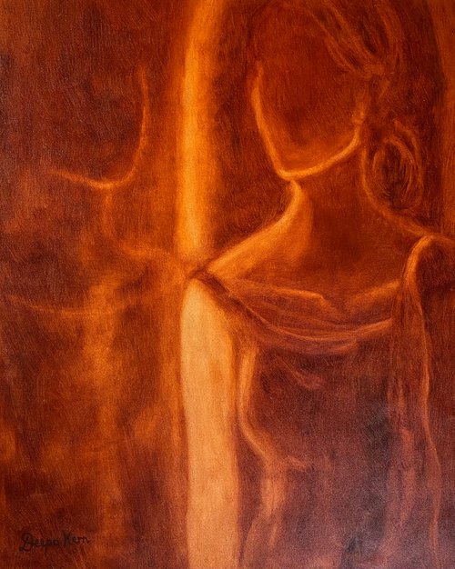 Woman in Brown by Deepa Kern