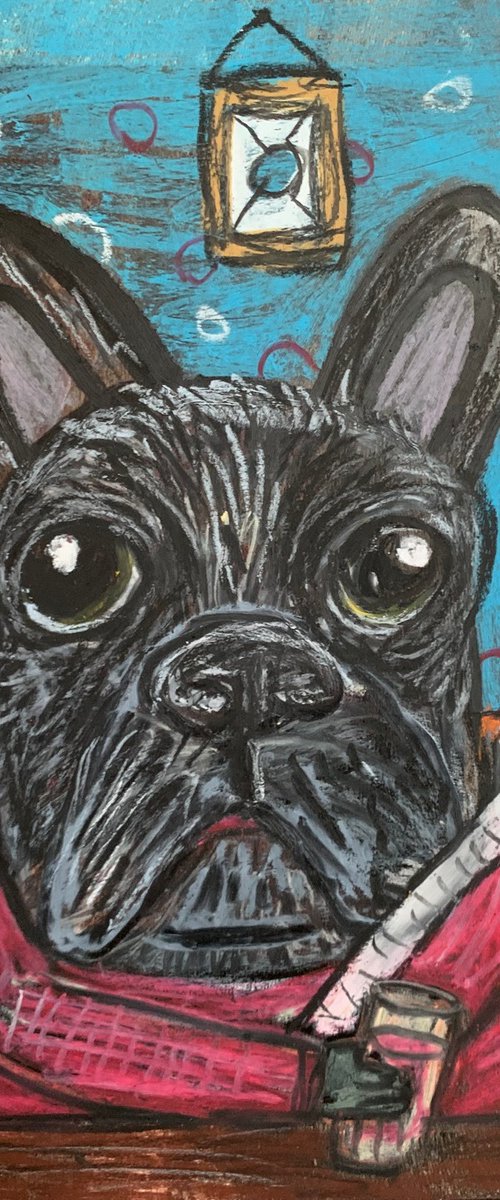 Drinking dog #121 by Pavel Kuragin