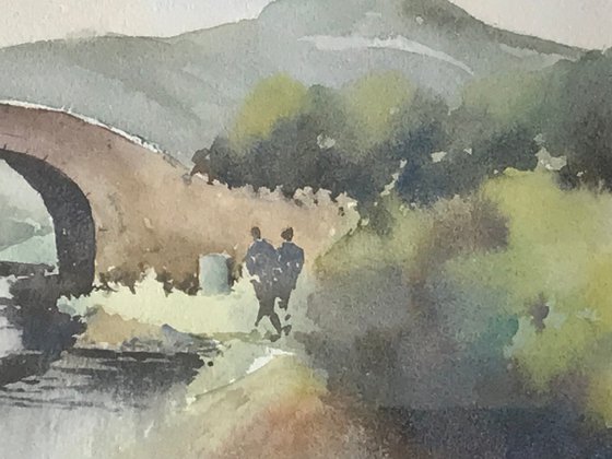 Pen y Fan from Brecon canal
